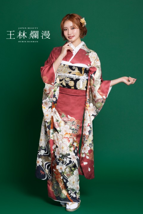王林爛漫の最新振袖