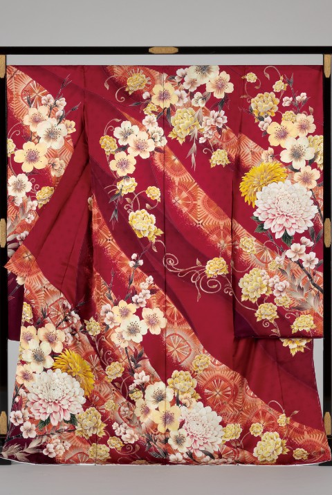 高石あかりのブランド振袖